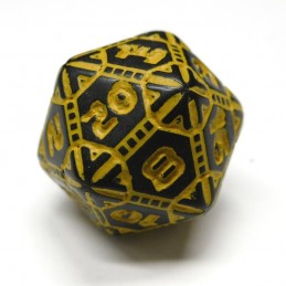 Tecnologici: Set di dadi (Nero / Arancione)