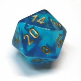 Boreali - Set di dadi (Ciano / Oro)