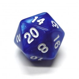 Perlati - Set di dadi (Blu / Bianco)