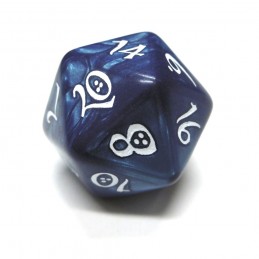 Classici - Set di dadi elfici (Blu Cobalto / Bianco)