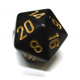 Opachi - Set di dadi (Nero / Oro)