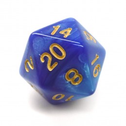 Impressive - Set di dadi (Viola-Blu)