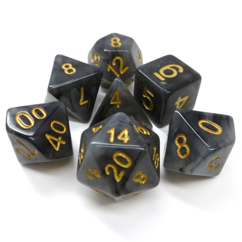 Giada - Set di dadi (Grigio)