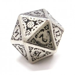 Steampunk - Set di dadi in metallo