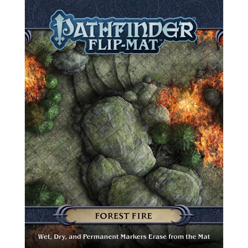 Pathfinder Flip-Mat: Foresta infuocata