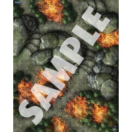 Pathfinder Flip-Mat: Foresta infuocata