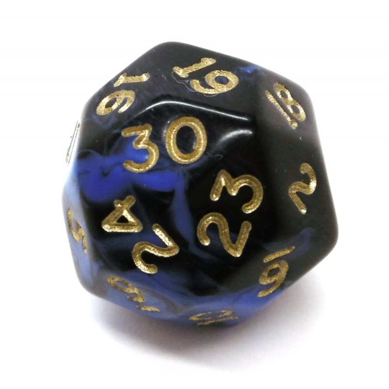 Oblivion - Dado singolo d30 (Blu)