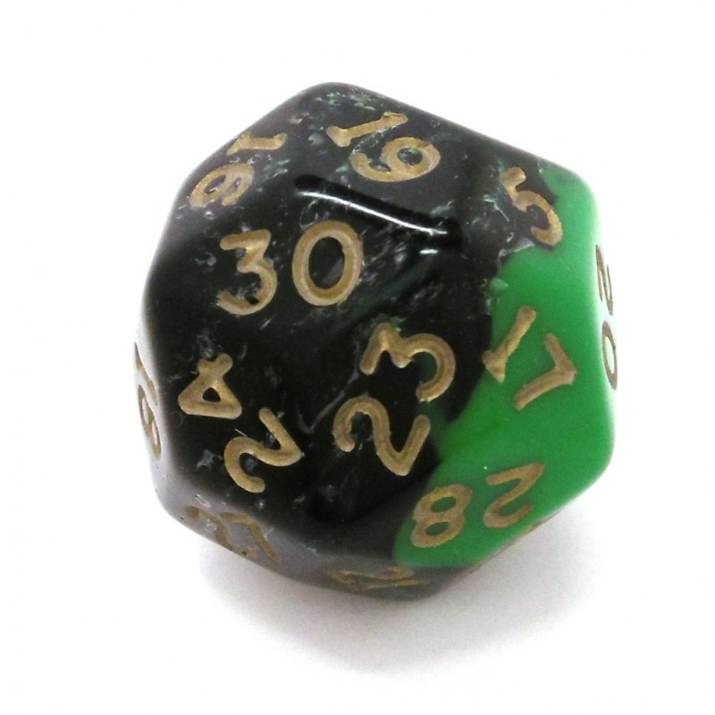 Oblivion - Dado singolo d30 (Giallo)