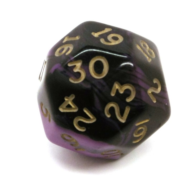 Oblivion - Dado singolo d30 (Viola)