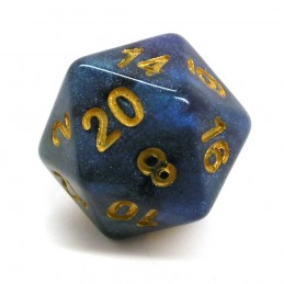 Space Galaxy - Set di dadi (Verde / Blu)