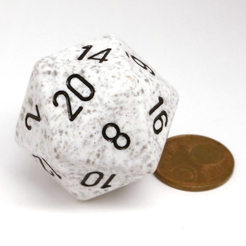 Maculati - Dado a 20 facce da 34 mm (Mimetico Artico)