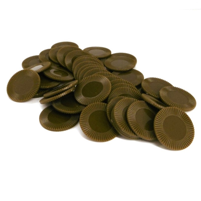 Dischetti: Set di 50 color Marrone